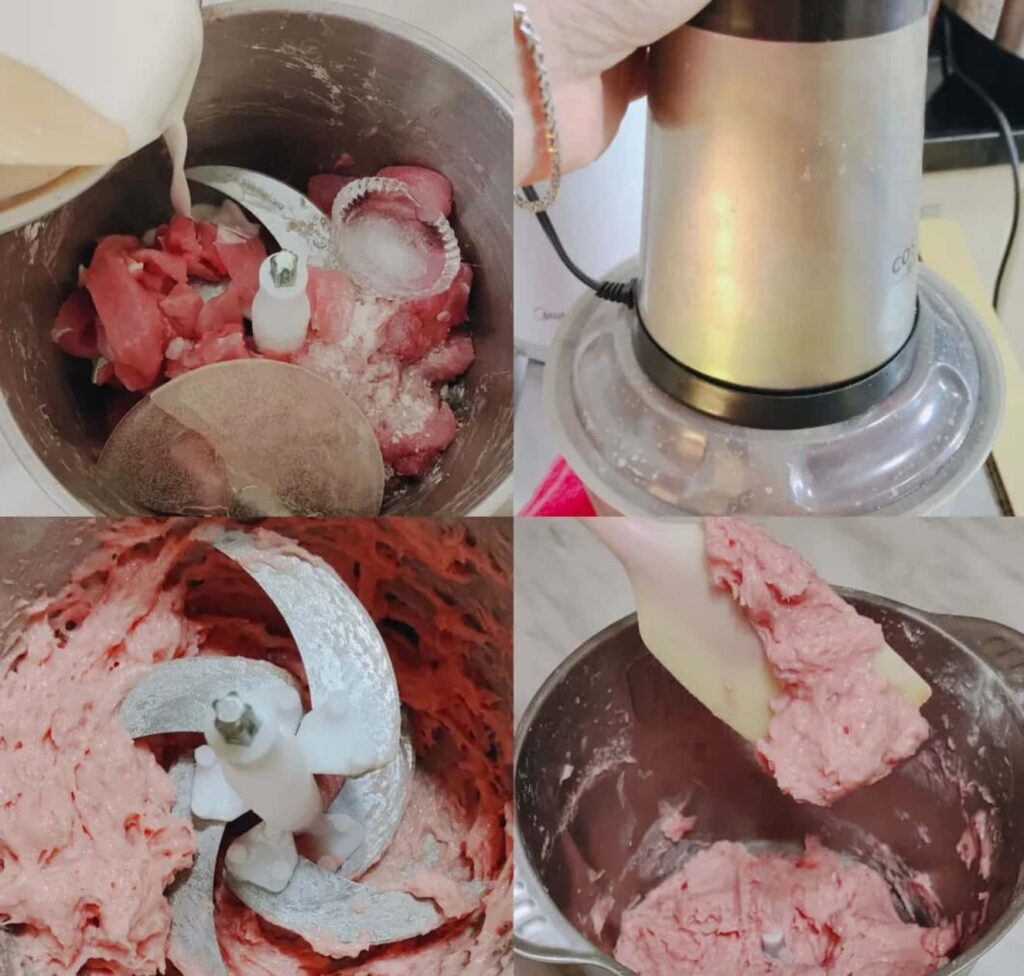 Simple Pork Meatballs Preparation Steps